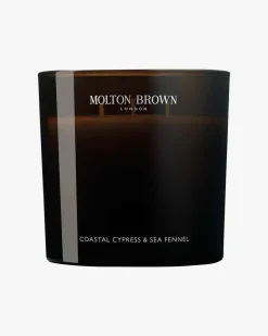 Coastal Cypress & Sea Fennel 3 Wick Candle 600 g