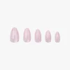 Reusable Press-On Nails Pink Galaxy 30 stk