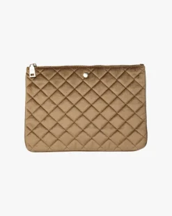Velvet Clutch Hazelnut